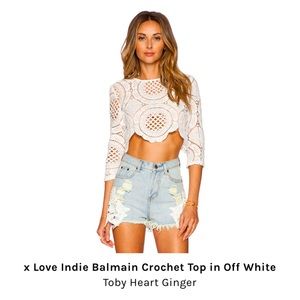 Crochet Top from Revolve